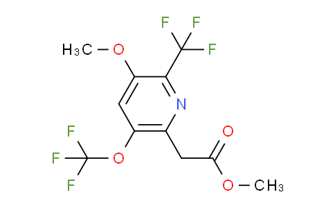 AM147202 | 1806754-04-0 | Methyl 3-methoxy-5-(trifluoromethoxy)-2-(trifluoromethyl)pyridine-6-acetate