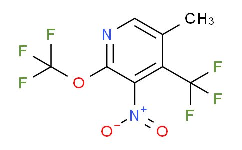 5-Methyl-3-nitro-2-(trifluoromethoxy)-4-(trifluoromethyl)pyridine