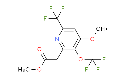AM147209 | 1806745-87-8 | Methyl 4-methoxy-3-(trifluoromethoxy)-6-(trifluoromethyl)pyridine-2-acetate