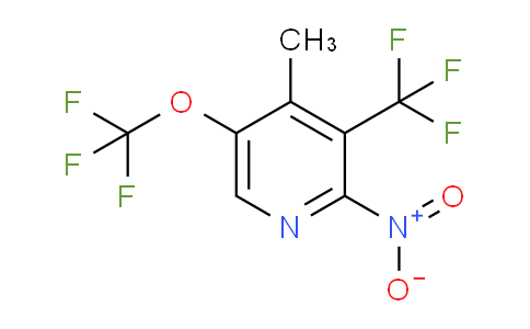 AM147210 | 1804630-43-0 | 4-Methyl-2-nitro-5-(trifluoromethoxy)-3-(trifluoromethyl)pyridine