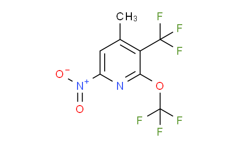 AM147213 | 1805298-88-7 | 4-Methyl-6-nitro-2-(trifluoromethoxy)-3-(trifluoromethyl)pyridine
