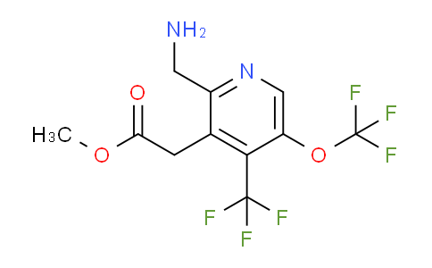 AM147214 | 1805297-88-4 | Methyl 2-(aminomethyl)-5-(trifluoromethoxy)-4-(trifluoromethyl)pyridine-3-acetate