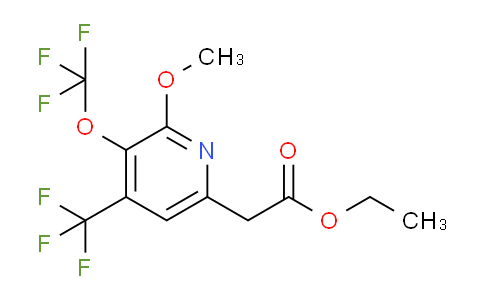 AM147215 | 1804950-65-9 | Ethyl 2-methoxy-3-(trifluoromethoxy)-4-(trifluoromethyl)pyridine-6-acetate