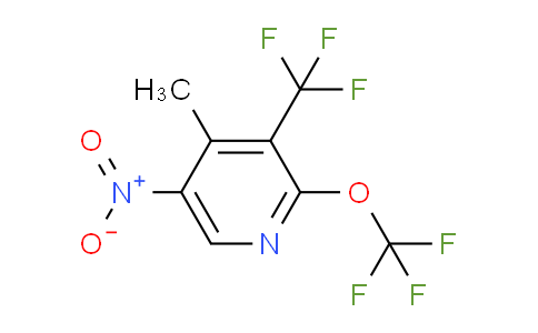AM147216 | 1804677-09-5 | 4-Methyl-5-nitro-2-(trifluoromethoxy)-3-(trifluoromethyl)pyridine
