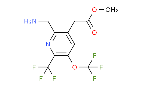 AM147217 | 1805094-93-2 | Methyl 2-(aminomethyl)-5-(trifluoromethoxy)-6-(trifluoromethyl)pyridine-3-acetate