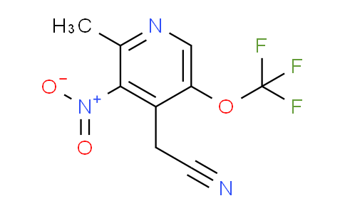 AM147219 | 1806161-30-7 | 2-Methyl-3-nitro-5-(trifluoromethoxy)pyridine-4-acetonitrile