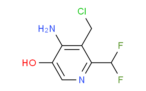 AM14722 | 1806840-92-5 | 4-Amino-3-(chloromethyl)-2-(difluoromethyl)-5-hydroxypyridine
