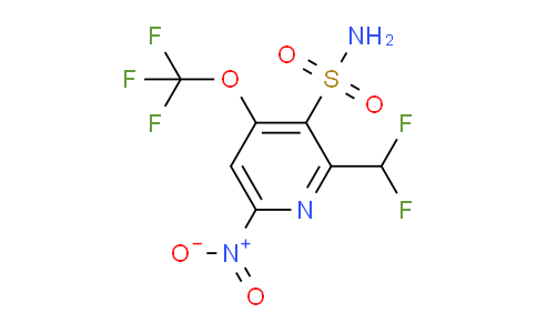 AM147225 | 1805091-80-8 | 2-(Difluoromethyl)-6-nitro-4-(trifluoromethoxy)pyridine-3-sulfonamide