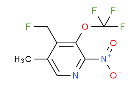 4-(Fluoromethyl)-5-methyl-2-nitro-3-(trifluoromethoxy)pyridine