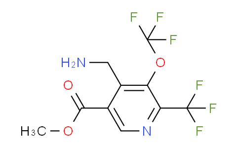 AM147241 | 1805031-92-8 | Methyl 4-(aminomethyl)-3-(trifluoromethoxy)-2-(trifluoromethyl)pyridine-5-carboxylate