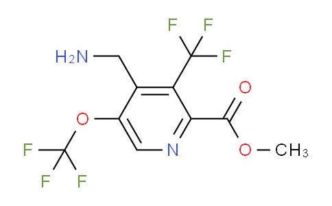 AM147244 | 1806168-06-8 | Methyl 4-(aminomethyl)-5-(trifluoromethoxy)-3-(trifluoromethyl)pyridine-2-carboxylate