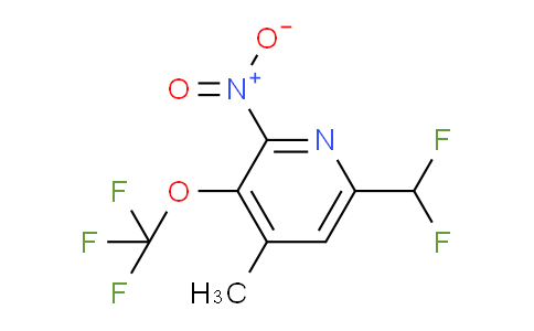 AM147247 | 1806260-34-3 | 6-(Difluoromethyl)-4-methyl-2-nitro-3-(trifluoromethoxy)pyridine