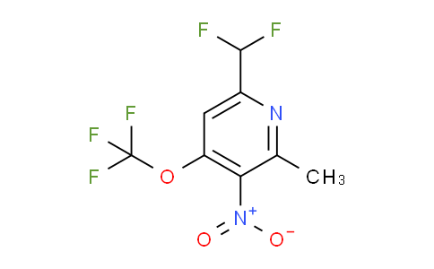 AM147253 | 1806745-89-0 | 6-(Difluoromethyl)-2-methyl-3-nitro-4-(trifluoromethoxy)pyridine
