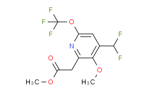 AM147261 | 1804650-09-6 | Methyl 4-(difluoromethyl)-3-methoxy-6-(trifluoromethoxy)pyridine-2-acetate
