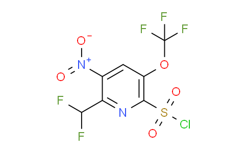 AM147275 | 1805081-84-8 | 2-(Difluoromethyl)-3-nitro-5-(trifluoromethoxy)pyridine-6-sulfonyl chloride