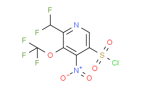 AM147277 | 1805300-68-8 | 2-(Difluoromethyl)-4-nitro-3-(trifluoromethoxy)pyridine-5-sulfonyl chloride