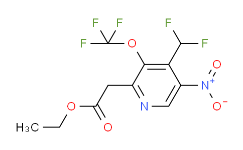 AM147285 | 1806773-98-7 | Ethyl 4-(difluoromethyl)-5-nitro-3-(trifluoromethoxy)pyridine-2-acetate