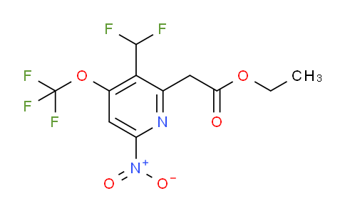 AM147287 | 1805018-25-0 | Ethyl 3-(difluoromethyl)-6-nitro-4-(trifluoromethoxy)pyridine-2-acetate
