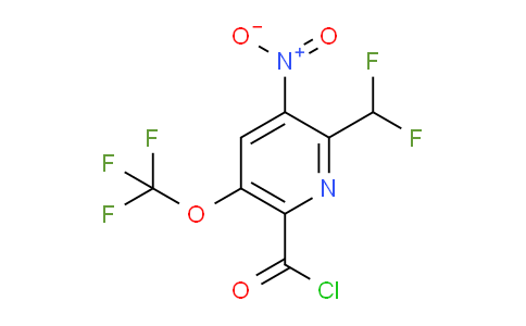 AM147290 | 1805087-53-9 | 2-(Difluoromethyl)-3-nitro-5-(trifluoromethoxy)pyridine-6-carbonyl chloride