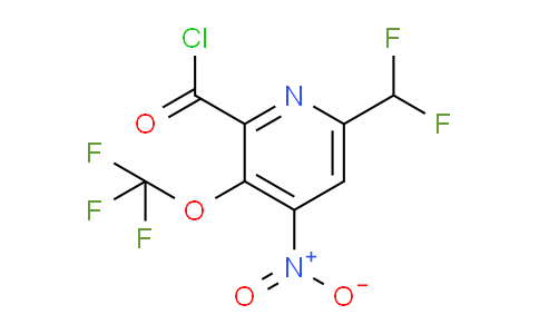 AM147295 | 1805087-60-8 | 6-(Difluoromethyl)-4-nitro-3-(trifluoromethoxy)pyridine-2-carbonyl chloride