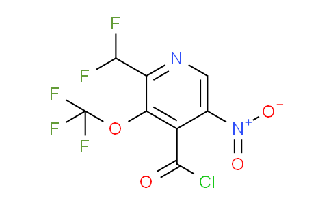 AM147298 | 1805159-10-7 | 2-(Difluoromethyl)-5-nitro-3-(trifluoromethoxy)pyridine-4-carbonyl chloride
