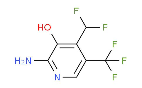 AM14730 | 1805081-07-5 | 2-Amino-4-(difluoromethyl)-3-hydroxy-5-(trifluoromethyl)pyridine