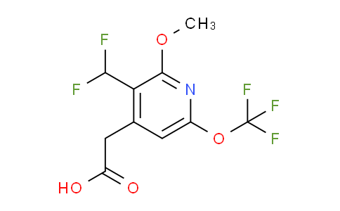 AM147307 | 1806256-48-3 | 3-(Difluoromethyl)-2-methoxy-6-(trifluoromethoxy)pyridine-4-acetic acid