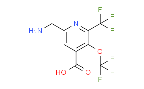 AM147312 | 1806058-59-2 | 6-(Aminomethyl)-3-(trifluoromethoxy)-2-(trifluoromethyl)pyridine-4-carboxylic acid
