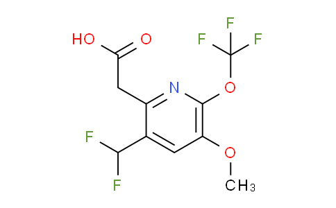 AM147315 | 1805078-44-7 | 3-(Difluoromethyl)-5-methoxy-6-(trifluoromethoxy)pyridine-2-acetic acid