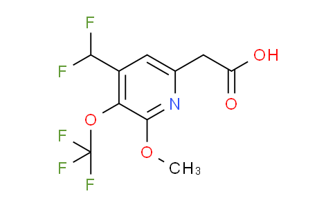 AM147317 | 1805009-92-0 | 4-(Difluoromethyl)-2-methoxy-3-(trifluoromethoxy)pyridine-6-acetic acid