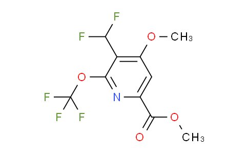 AM147331 | 1806749-43-8 | Methyl 3-(difluoromethyl)-4-methoxy-2-(trifluoromethoxy)pyridine-6-carboxylate