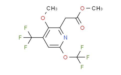 AM147332 | 1806770-33-1 | Methyl 3-methoxy-6-(trifluoromethoxy)-4-(trifluoromethyl)pyridine-2-acetate