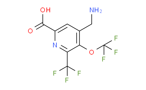 4-(Aminomethyl)-3-(trifluoromethoxy)-2-(trifluoromethyl)pyridine-6-carboxylic acid