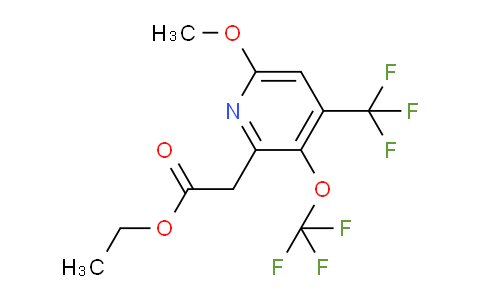 AM147340 | 1805098-06-9 | Ethyl 6-methoxy-3-(trifluoromethoxy)-4-(trifluoromethyl)pyridine-2-acetate