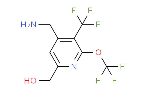 AM147349 | 1806164-43-1 | 4-(Aminomethyl)-2-(trifluoromethoxy)-3-(trifluoromethyl)pyridine-6-methanol