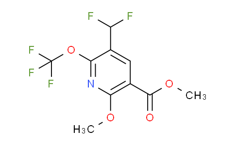 AM147350 | 1804953-37-4 | Methyl 3-(difluoromethyl)-6-methoxy-2-(trifluoromethoxy)pyridine-5-carboxylate