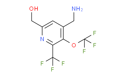 4-(Aminomethyl)-3-(trifluoromethoxy)-2-(trifluoromethyl)pyridine-6-methanol