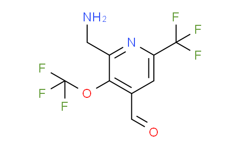 AM147360 | 1804709-87-2 | 2-(Aminomethyl)-3-(trifluoromethoxy)-6-(trifluoromethyl)pyridine-4-carboxaldehyde
