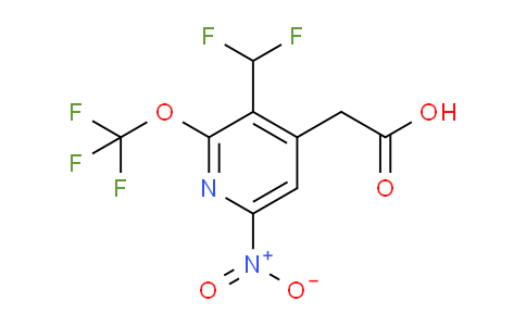 AM147371 | 1806049-87-5 | 3-(Difluoromethyl)-6-nitro-2-(trifluoromethoxy)pyridine-4-acetic acid