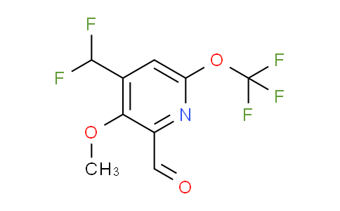 4-(Difluoromethyl)-3-methoxy-6-(trifluoromethoxy)pyridine-2-carboxaldehyde