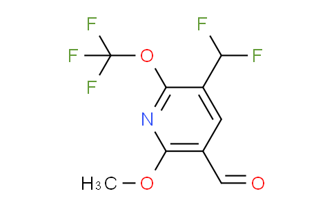 AM147377 | 1806755-12-3 | 3-(Difluoromethyl)-6-methoxy-2-(trifluoromethoxy)pyridine-5-carboxaldehyde