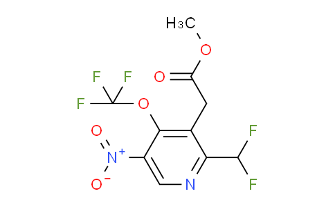 AM147378 | 1805300-12-2 | Methyl 2-(difluoromethyl)-5-nitro-4-(trifluoromethoxy)pyridine-3-acetate