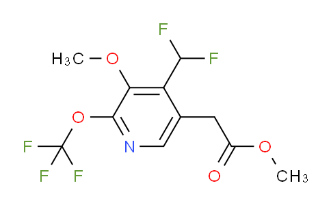 AM147385 | 1805010-62-1 | Methyl 4-(difluoromethyl)-3-methoxy-2-(trifluoromethoxy)pyridine-5-acetate