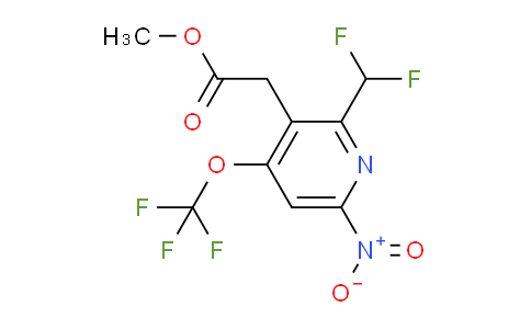 AM147386 | 1806049-92-2 | Methyl 2-(difluoromethyl)-6-nitro-4-(trifluoromethoxy)pyridine-3-acetate