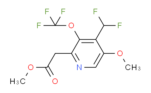 AM147387 | 1806257-20-4 | Methyl 4-(difluoromethyl)-5-methoxy-3-(trifluoromethoxy)pyridine-2-acetate