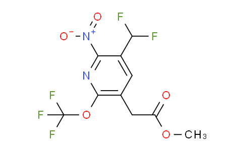 AM147392 | 1805300-27-9 | Methyl 3-(difluoromethyl)-2-nitro-6-(trifluoromethoxy)pyridine-5-acetate