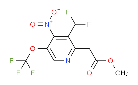 AM147393 | 1805299-95-9 | Methyl 3-(difluoromethyl)-4-nitro-5-(trifluoromethoxy)pyridine-2-acetate