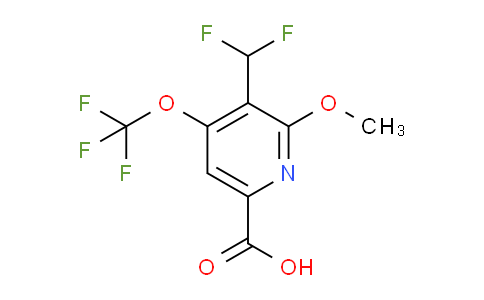 3-(Difluoromethyl)-2-methoxy-4-(trifluoromethoxy)pyridine-6-carboxylic acid