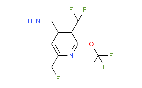 AM147403 | 1805225-44-8 | 4-(Aminomethyl)-6-(difluoromethyl)-2-(trifluoromethoxy)-3-(trifluoromethyl)pyridine