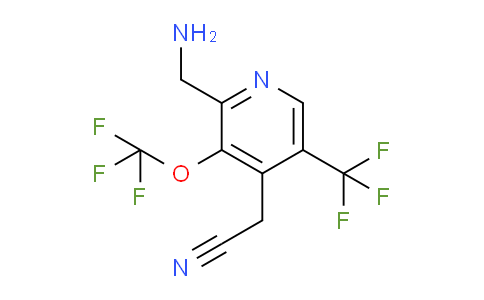 AM147406 | 1805293-77-9 | 2-(Aminomethyl)-3-(trifluoromethoxy)-5-(trifluoromethyl)pyridine-4-acetonitrile